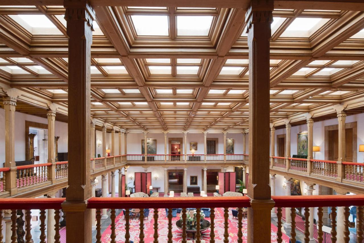 Eurostars Hotel De La Reconquista Oviedo Eksteriør billede The interior of the hotel
